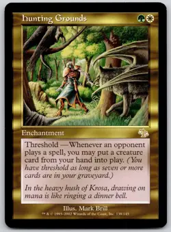 Hunting Grounds 138 Rare Judgment Magic: The Gathering LP - Image 1