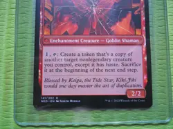 Fable Of the Mirror-Breaker 141 MTG Kamigawa Neon Dynasty Regular Rare - Image 5