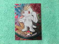 2000 TOPPS Chrome POKEMON Series 1-MACHOP NM MINT - Image 1