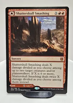 MTG Shatterskull Smashing Zendikar Rising Regular Mythic Excellent Condition - Image 1