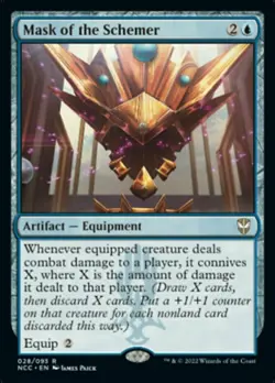 Mask of the Schemer x1 - Commander: Streets of New Capenna - NM-Mint, English - - Image 1