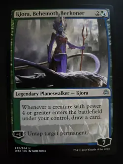 Kiora, Behemoth Beckoner NM War of the Spark MTG FREE SHIPPING - Image 1