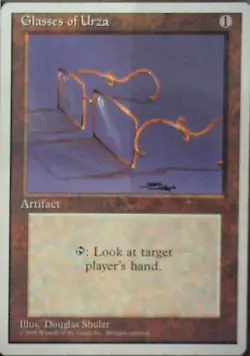 Glasses of Urza - Fourth Edition: #321, Magic: The Gathering Lp R45 - Image 1