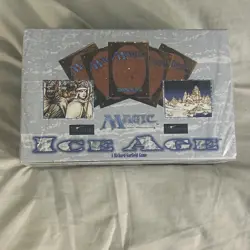 Magic the Gathering MTG Ice Age Booster Box FACTORY SEALED 1997 VINTAGE - Image 2