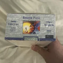 Magic the Gathering MTG Ice Age Booster Box FACTORY SEALED 1997 VINTAGE - Image 4