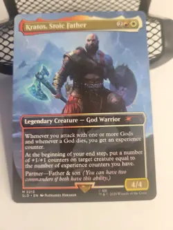 Kratos, Stoic Father Secret Lair Drop Regular #2213 - Image 1