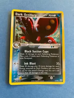 Pokemon Rare Holo Dark Octillery- EX Team Rocket Returns- 8/109- NM - Image 1