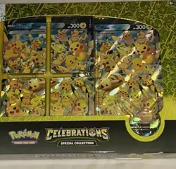 Pokemon TCG: 25th Anniversary Pikachu V Union Collection PROMO’S Sealed Mint - Image 1