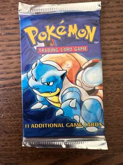 Sealed 1999 Pokemon Base Set Unlimited Booster Pack 21.1G HEAVY WOTC Make Offer - Image 3