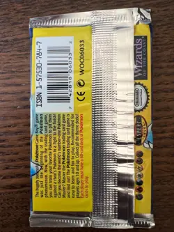 Sealed 1999 Pokemon Base Set Unlimited Booster Pack 21.1G HEAVY WOTC Make Offer - Image 4