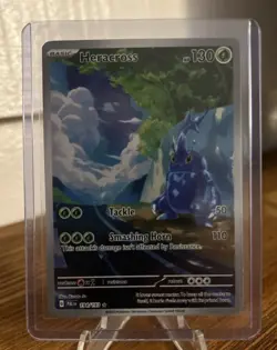 🔥 Pokemon Heracross 194/193 Sv02: Paldea Evolved Holo NM TCG - Image 1