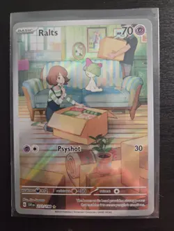 Ralts 211/198 SV01: Scarlet & Violet Base Set Holo Pokemon Card NM - Image 1