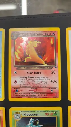 Vintage Pokemon Card Lot 1st Edition Squirtle Holo Flareon Snorlax Typhlosion - Image 3