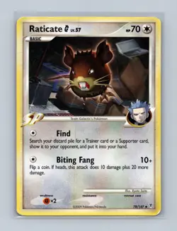 Raticate G 78/147 Uncommon Supreme Victors Pokemon Lightly Played - Image 1