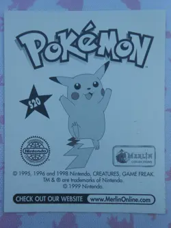 MAGICARPE/MAGIKARP #S20 - STICKER MERLIN COLLECTION 99 - POKEMON - TRES BON ETAT - Image 4