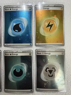 Pokemon 151 ALL Basic Energy HD Cosmos Foil - Complete Set Master Set Required - Image 4