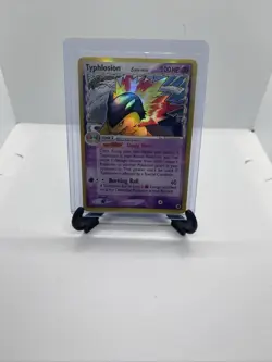 2006 Pokemon EX Dragon Frontiers Typhlosion Delta Species Holo Rare 12/101 LP - Image 1