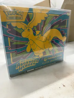 Pokemon TCG: Ascended Heroes Pokemon Center Exclusive ETB CLEAN - Image 1