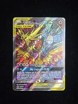 Pokemon Moltres & Zapdos & Articuno GX Promo SM Promos SM210 MP - Image 1