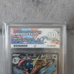 Pokemon TCG Greninja EX SVP132 Black Star Promo Card – ACE 10 Gem Mint - Image 3