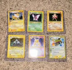 Pokemon Holo Rare Bundle - 6 Classic Cards - Includes Alakazam, Jolteon, & more - Image 1