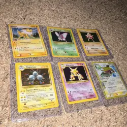 Pokemon Holo Rare Bundle - 6 Classic Cards - Includes Alakazam, Jolteon, & more - Image 2