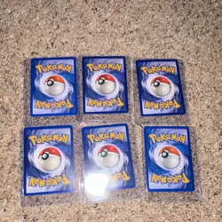 Pokemon Holo Rare Bundle - 6 Classic Cards - Includes Alakazam, Jolteon, & more - Image 3
