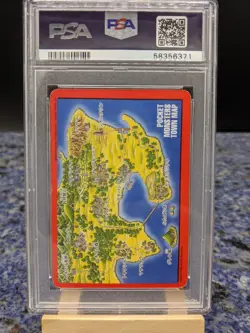 POKEMON CARD CARDDASS Charizard No.000 Used Town Map Red Bandai Artwork 1996 - Image 2
