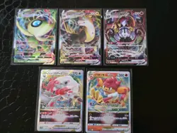 Pokemon 5 Card Vmax, Vstar Lot All.mint - Image 1
