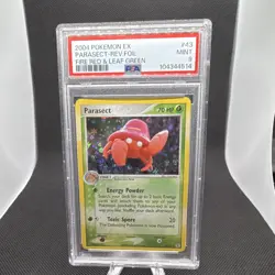 The Pokemon Company Parasect 43/112 FireRed & LeafGreen Rev Holo ENG PSA 9 - Image 1