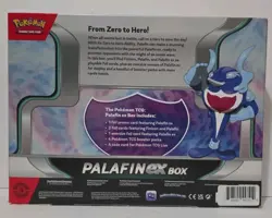PALAFIN EX BOX Pokemon TCG 4 Booster Packs + 4 Foil Promo Cards SEALED NEW - Image 2