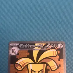 Pokemon TCG Gholdengo Special Illustration Rare 252/182 Paradox Rift - Image 5