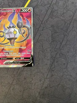 Chandelure V 247/264 Ultra Rare Fusion Strike Pokemon Card - Image 4