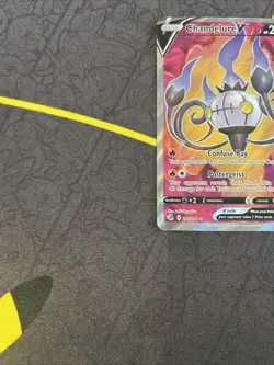 Chandelure V 247/264 Ultra Rare Fusion Strike Pokemon Card - Image 5