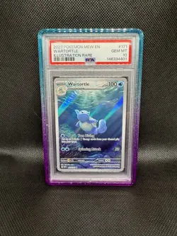 2023 Pokemon SV 151 Wartortle #171/165 PSA 10 - Image 1