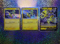 Pokemon TCG: Chilling Reign Ultra Rare 053/198 Zeraora V; Holo 055/142 Zeraora - Image 1