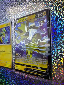 Pokemon TCG: Chilling Reign Ultra Rare 053/198 Zeraora V; Holo 055/142 Zeraora - Image 3