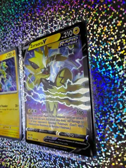 Pokemon TCG: Chilling Reign Ultra Rare 053/198 Zeraora V; Holo 055/142 Zeraora - Image 4