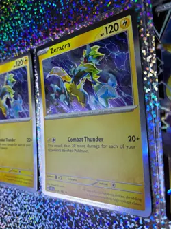 Pokemon TCG: Chilling Reign Ultra Rare 053/198 Zeraora V; Holo 055/142 Zeraora - Image 5