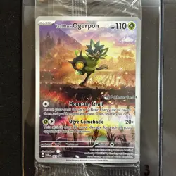 Pokemon TCG Teal Mask Ogerpon SVP 123 Pokemon Center Stamped Both Promos SEALED - Image 3