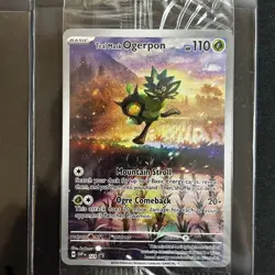 Pokemon TCG Teal Mask Ogerpon SVP 123 Pokemon Center Stamped Both Promos SEALED - Image 4