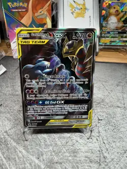 Pokemon TCG Garchomp & Giratina GX SM193 Sun & Moon Promo Card - Image 1