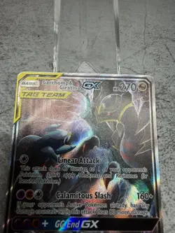 Pokemon TCG Garchomp & Giratina GX SM193 Sun & Moon Promo Card - Image 4