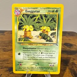 The Pokemon Company Exeggutor 13/18 Southern Islands Promo Regular Eng 70 HP - Image 1