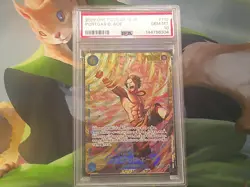 2025 One Piece Portgas.D.Ace (JP) OP13-119 SEC Carrying On His Will PSA 10 - Image 1