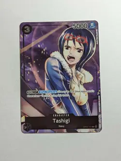 Tashigi OP02-105 C Alt Art Paramount War English - one piece CCG - Pack Fresh!! - Image 1
