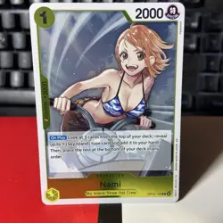 Nami OP15-105 Rare Foil Adventure of Kami’s Island One Piece TCG - Image 1