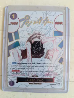 One Piece A Fist of Divine Speed #OP11-080 Gear Two (Alternate Art) - Image 1