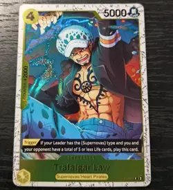 One Piece CCG Trafalgar Law Premium Booster The Best Vol. 2 Holo P-088 NM - Image 1