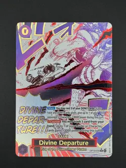 Divine Departure OP13-076 Alt Art | Carrying On His Will One Piece TCG NM Eng - Image 3
